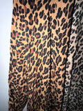 Leopard Print Open Blazer Shirt – Lightweight Drape (Signature Closet)