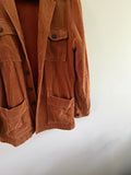 Rust Corduroy Utility Jacket – PHIX
