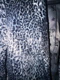 Grey Leopard Velvet Blazer (Signature Closet)