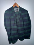 Green & Navy Plaid Two-Piece Suit (Signature Closet)