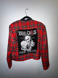 Red Tartan Punk Jacket (Signature Closet)