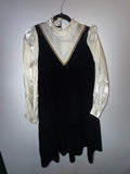 COELIA Velvet Layered Dress (Signature Closet)