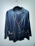 Fever Dream Velvet Pajama Suit Set (Signature Closet)