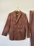 Brown Corduroy Two Piece Suit (Signature Closet)