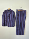 Purple Two Piece Striped Suit (Signature Closet)