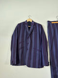 Purple Two Piece Striped Suit (Signature Closet)