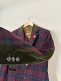 Plaid Blazer & Vest Set #7