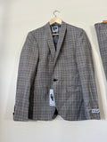 Grey Plaid Two Piece Suit (Signature Closet)