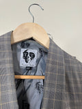 Grey Plaid Two Piece Suit (Signature Closet)