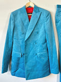 Blue Velvet Three Piece Suit #13 (FEVER DREAM SUIT)